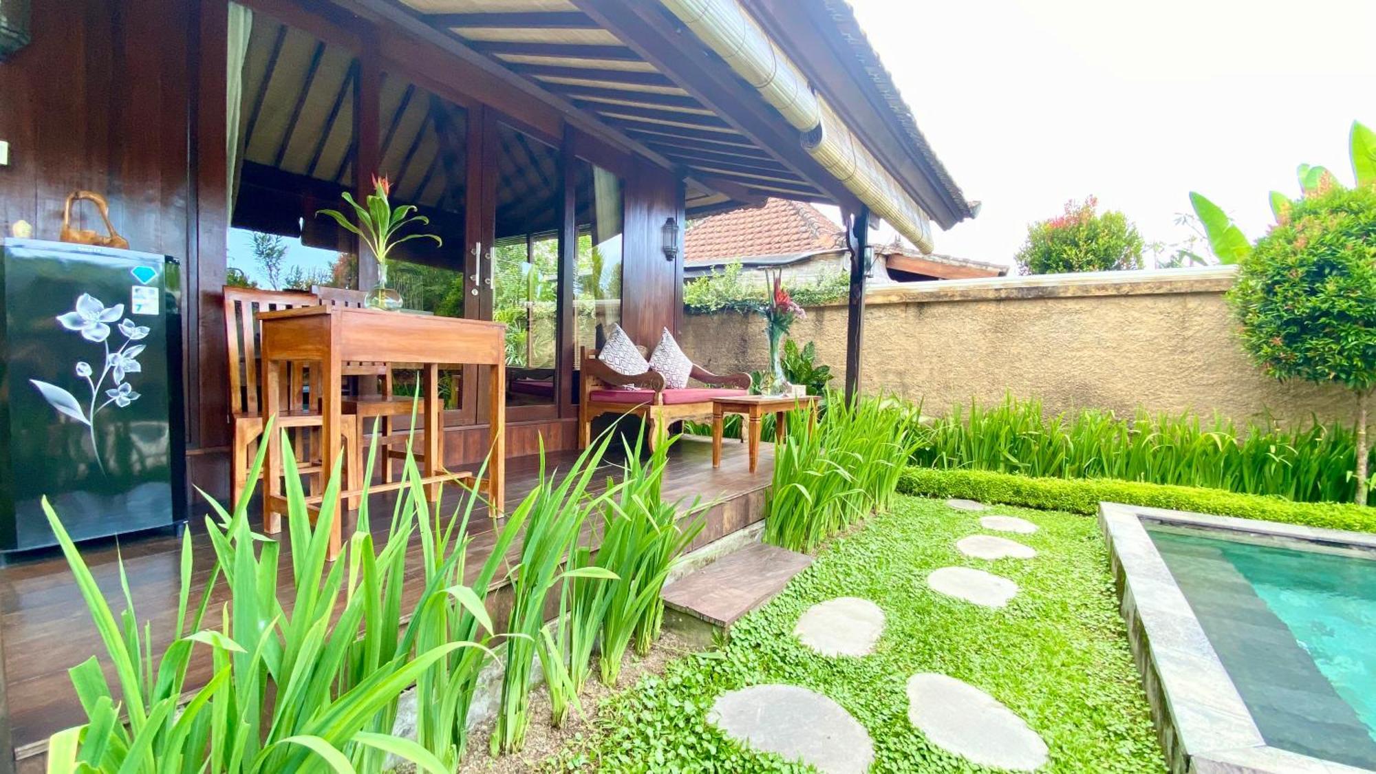 Niluh Private Villas Ubud Exterior foto