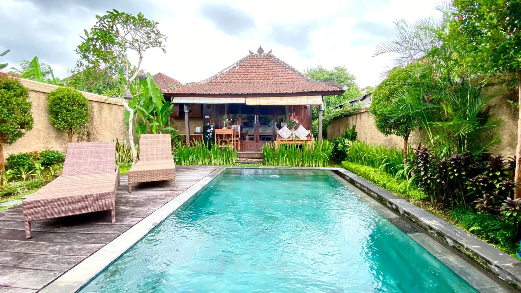 Niluh Private Villas Ubud Exterior foto