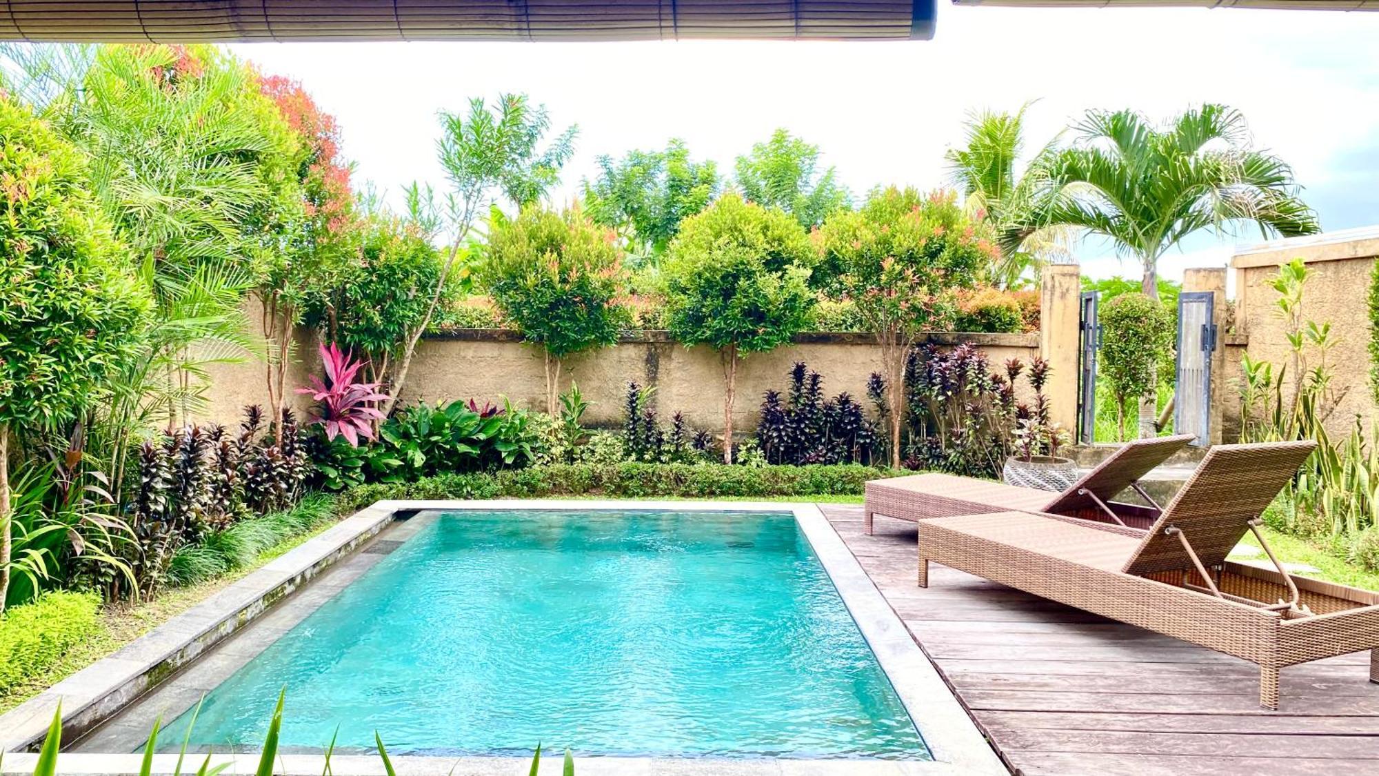 Niluh Private Villas Ubud Exterior foto
