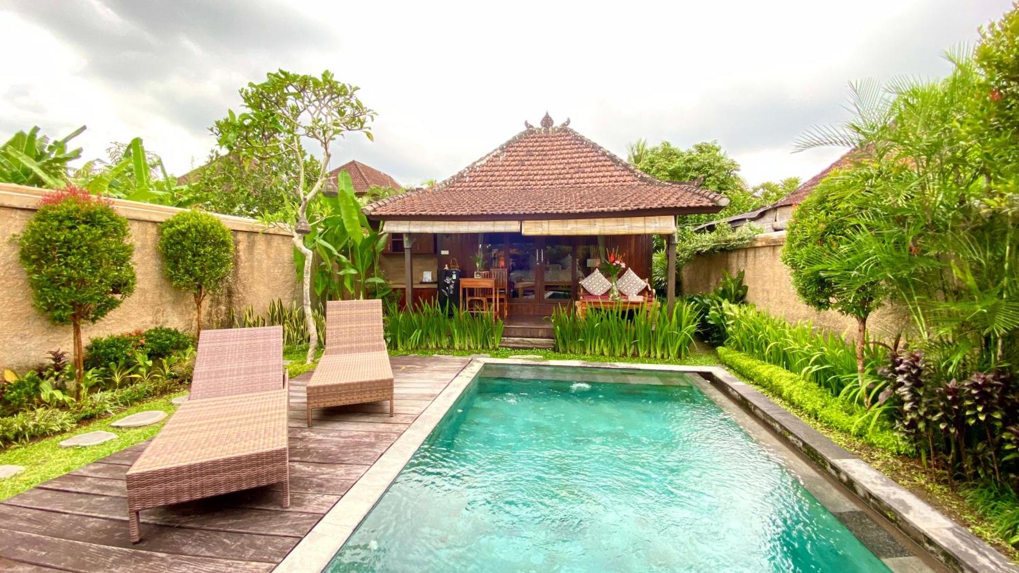 Niluh Private Villas Ubud Exterior foto