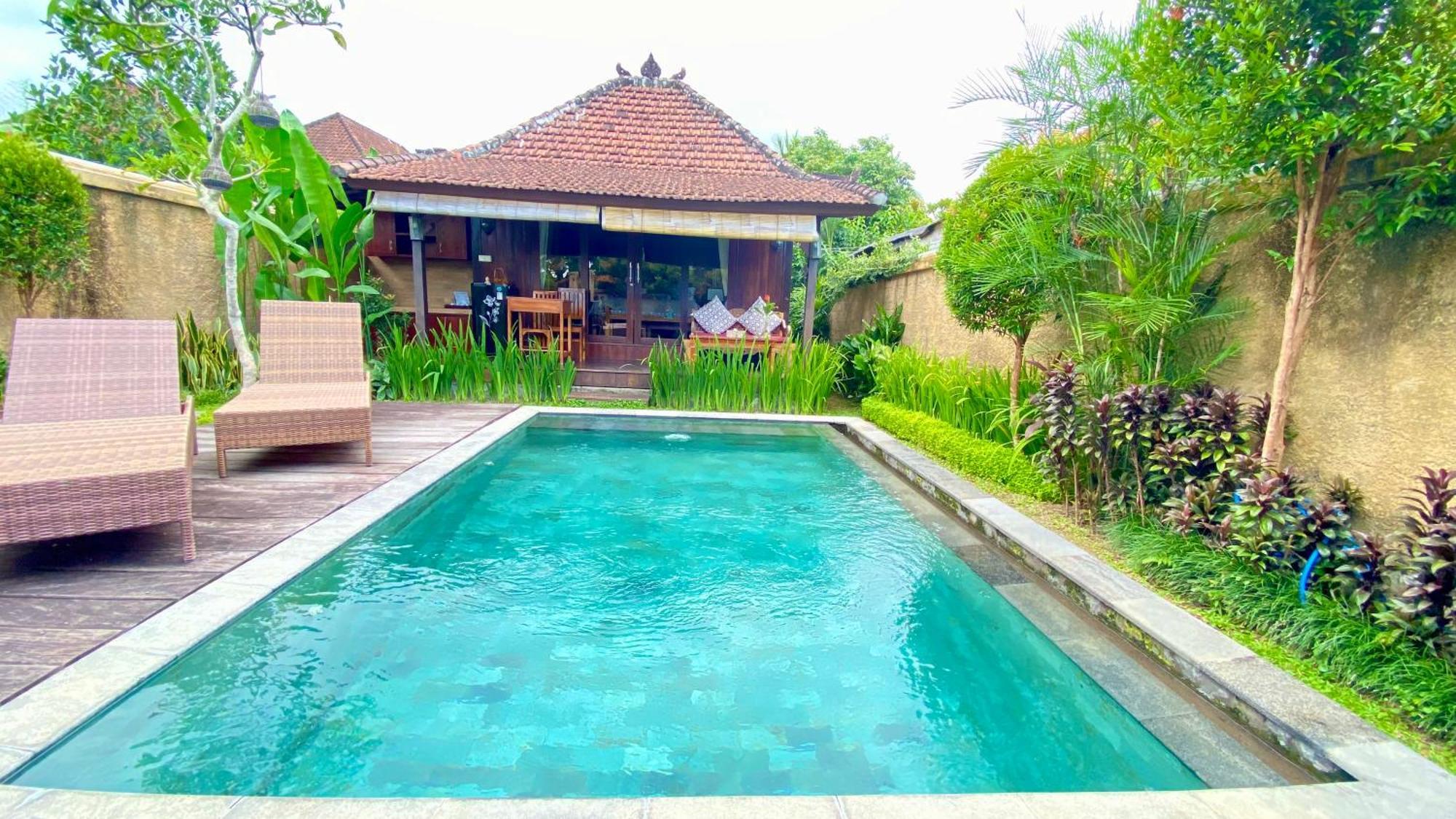 Niluh Private Villas Ubud Exterior foto