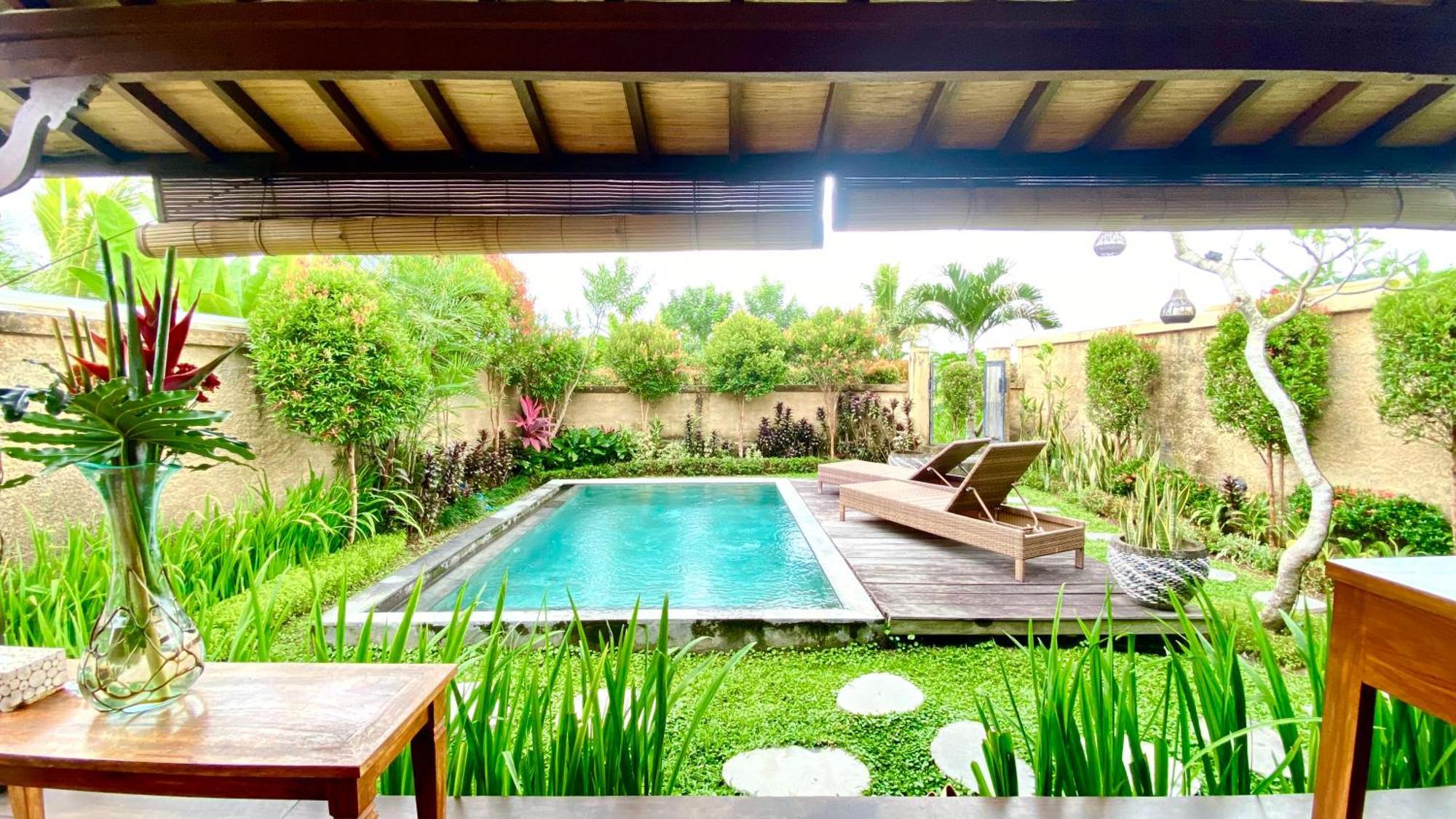 Niluh Private Villas Ubud Exterior foto